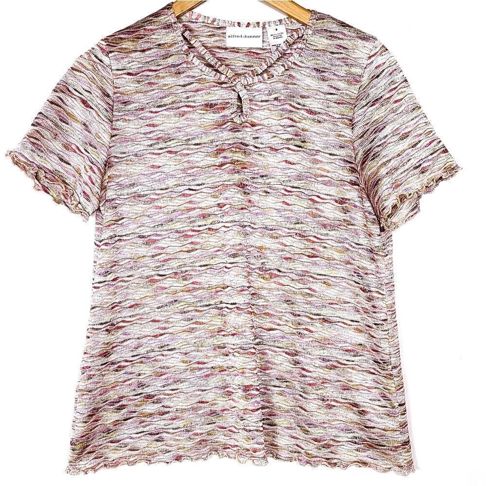 Alferd Dunner Size Small  Colorful Blouse